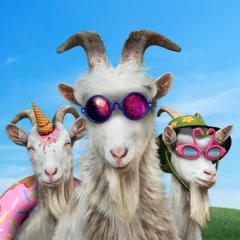 تحميل لعبة Goat Simulator 3 مهكرة 2025 للأندرويد APK مجاناً