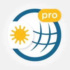 تحميل تطبيق Weather & Radar Pro مهكر 2025 للأندرويد APK مجاناً