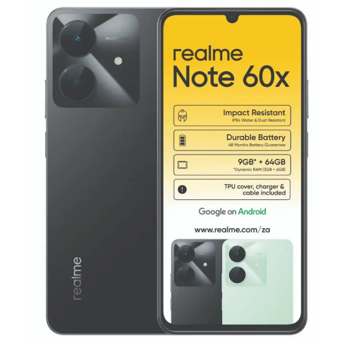 مواصفات Realme Note 60x الهاتف الاقتصادي كامل مميزاته وعيوبه وسعره