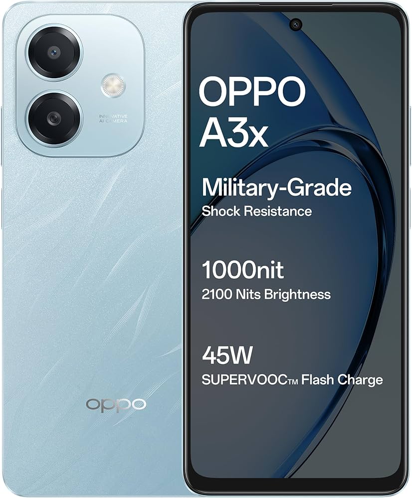 سعر ومواصفات Oppo A3x الهاتف العصري كامل مميزاته وعيوبه وسعره